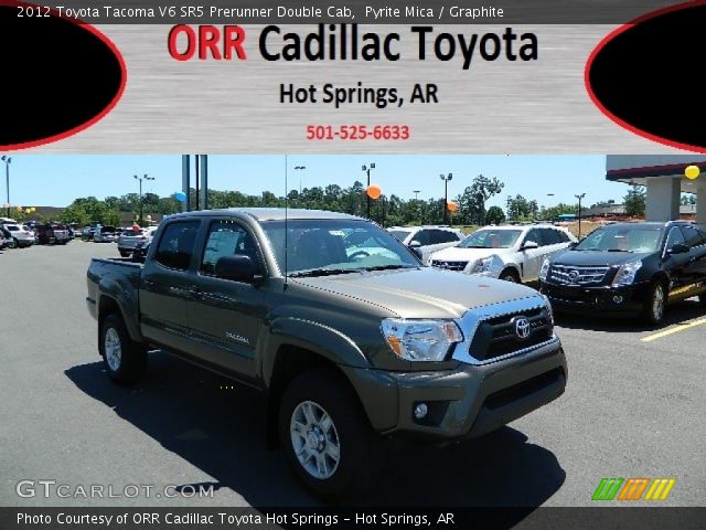 2012 Toyota Tacoma V6 SR5 Prerunner Double Cab in Pyrite Mica