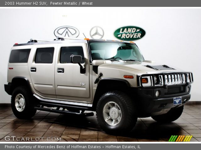 2003 Hummer H2 SUV in Pewter Metallic