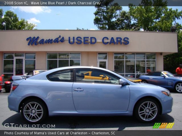 2008 Scion tC  in Wave Line Blue Pearl