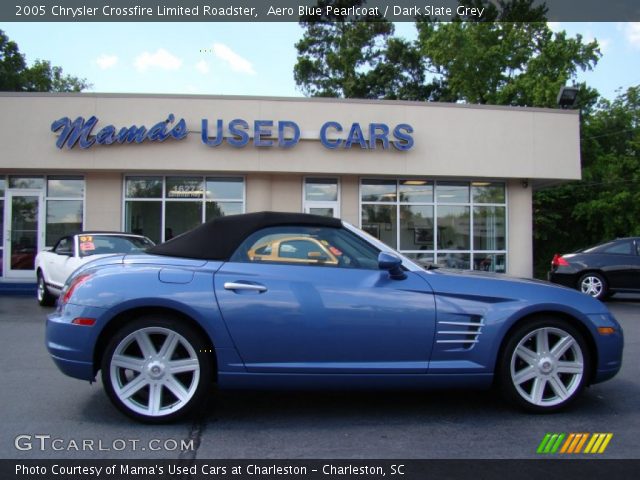 2005 Chrysler Crossfire Limited Roadster in Aero Blue Pearlcoat