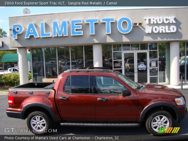 2009 Ford Explorer Sport Trac XLT in Sangria Red Metallic