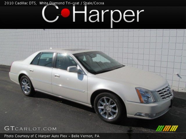 2010 Cadillac DTS  in White Diamond Tri-coat