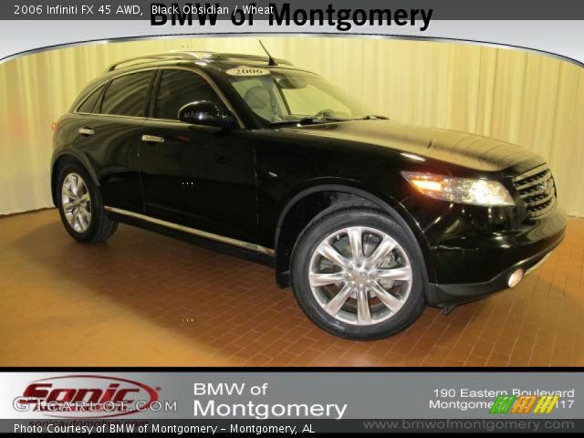 2006 Infiniti FX 45 AWD in Black Obsidian