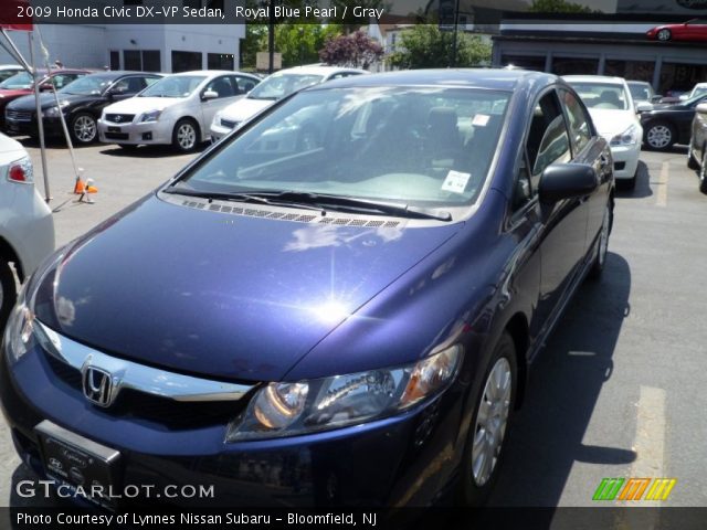 2009 Honda Civic DX-VP Sedan in Royal Blue Pearl