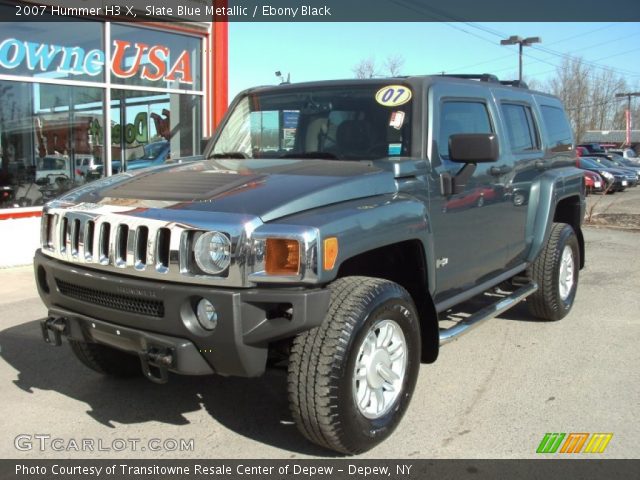 2007 Hummer H3 X in Slate Blue Metallic