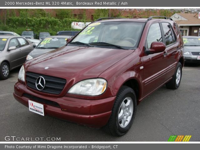 2000 Mercedes-Benz ML 320 4Matic in Bordeaux Red Metallic