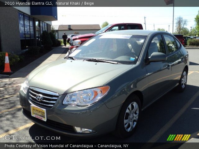 2010 Hyundai Elantra GLS in Natural Khaki