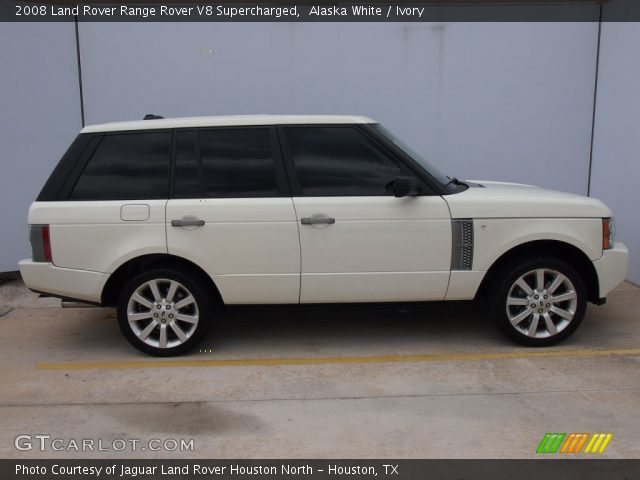 2008 Land Rover Range Rover V8 Supercharged in Alaska White