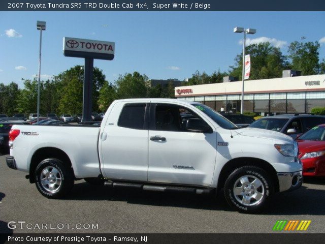 2007 Toyota Tundra SR5 TRD Double Cab 4x4 in Super White