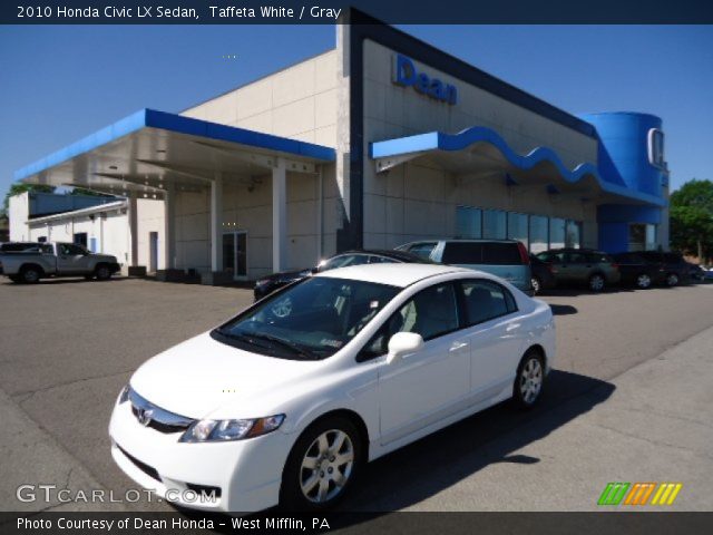 2010 Honda Civic LX Sedan in Taffeta White