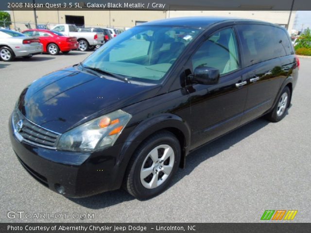 2008 Nissan Quest 3.5 SL in Galaxy Black Metallic