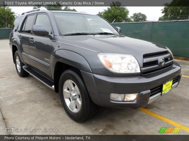 2003 Toyota 4Runner Limited in Galactic Gray Mica