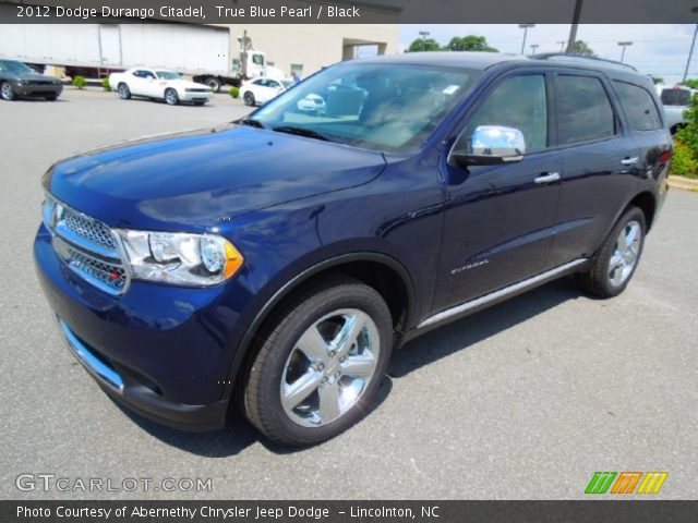 2012 Dodge Durango Citadel in True Blue Pearl