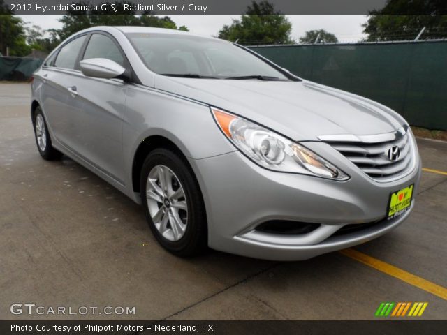 2012 Hyundai Sonata GLS in Radiant Silver