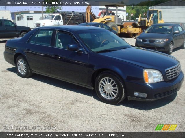 2003 Cadillac DeVille DHS in Blue Onyx