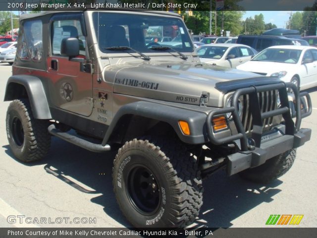 2006 Jeep Wrangler X 4x4 in Light Khaki Metallic