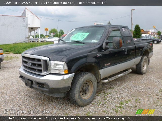 2004 Ford F250 Super Duty FX4 SuperCab 4x4 in Black