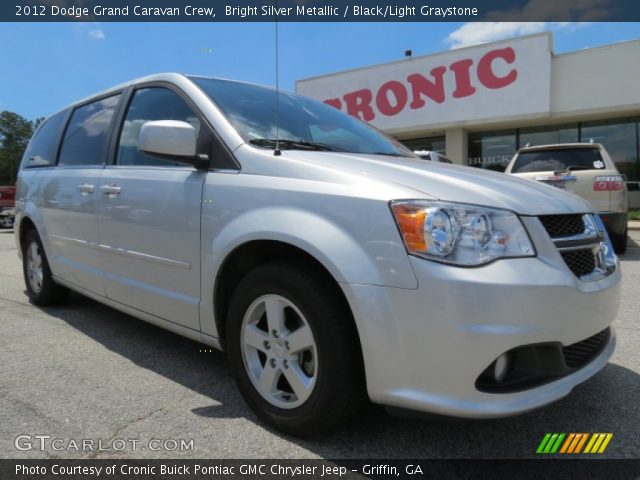 2012 Dodge Grand Caravan Crew in Bright Silver Metallic