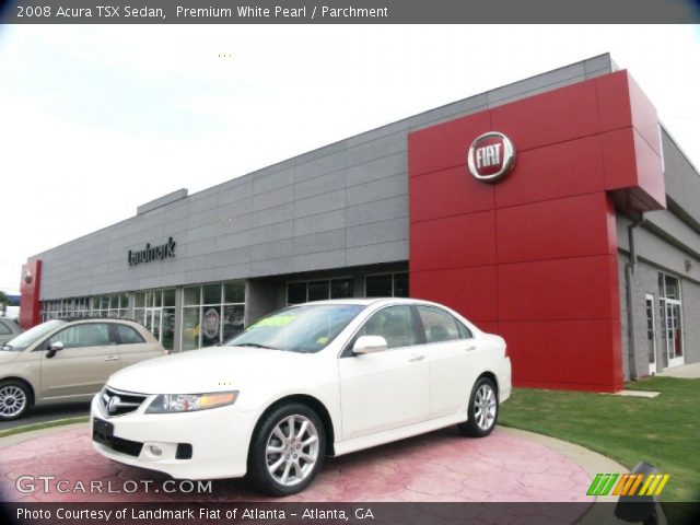 2008 Acura TSX Sedan in Premium White Pearl