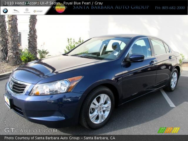 2010 Honda Accord LX-P Sedan in Royal Blue Pearl