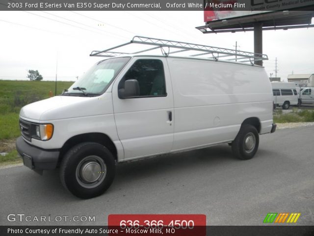 2003 Ford E Series Van E350 Super Duty Commercial in Oxford White