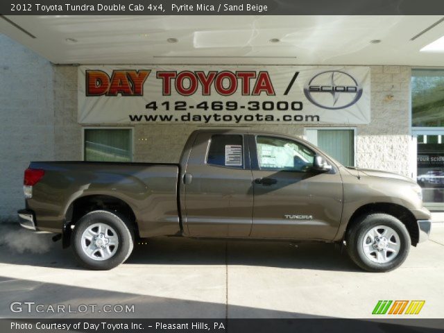 2012 Toyota Tundra Double Cab 4x4 in Pyrite Mica