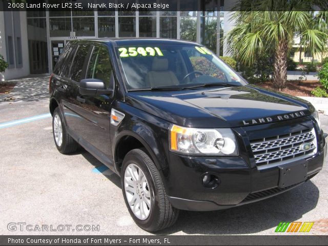 2008 Land Rover LR2 SE in Narvik Black