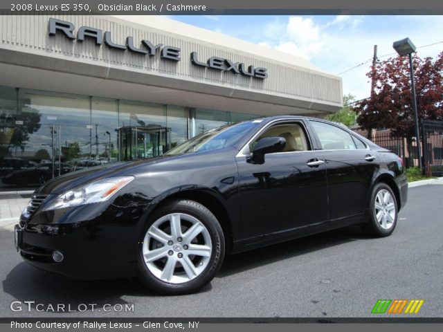 2008 Lexus ES 350 in Obsidian Black