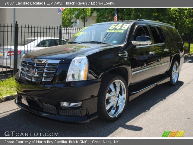 2007 Cadillac Escalade ESV AWD in Black Raven