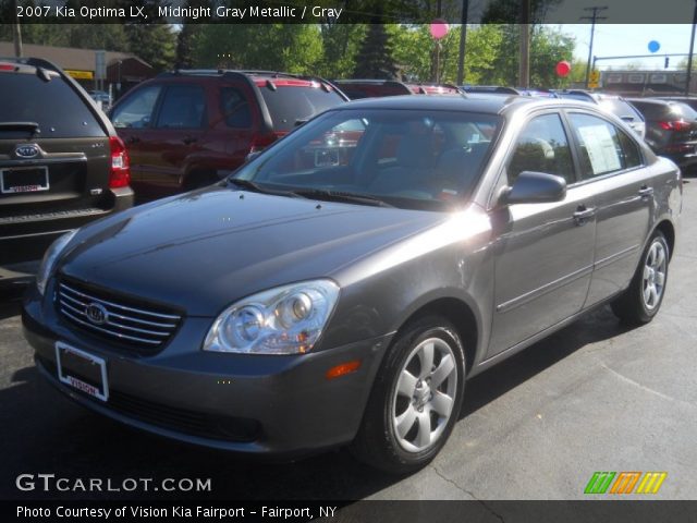 2007 Kia Optima LX in Midnight Gray Metallic