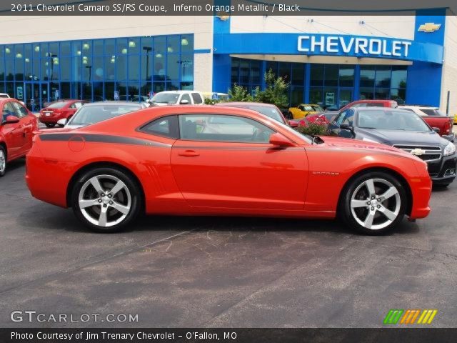 2011 Chevrolet Camaro SS/RS Coupe in Inferno Orange Metallic