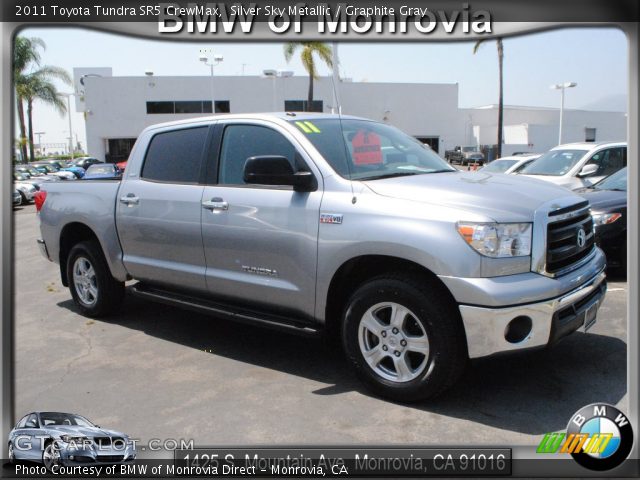 2011 Toyota Tundra SR5 CrewMax in Silver Sky Metallic