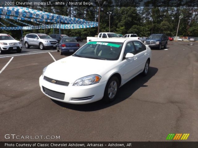 2008 Chevrolet Impala LT in White