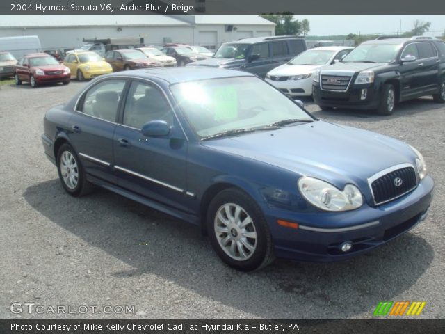 2004 Hyundai Sonata V6 in Ardor Blue
