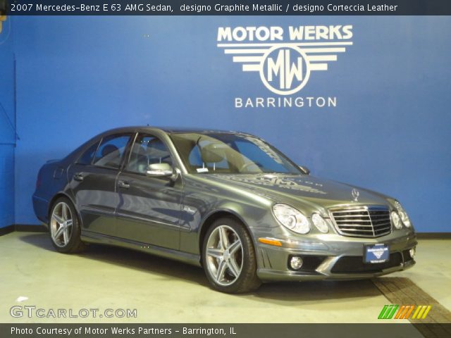 2007 Mercedes-Benz E 63 AMG Sedan in designo Graphite Metallic