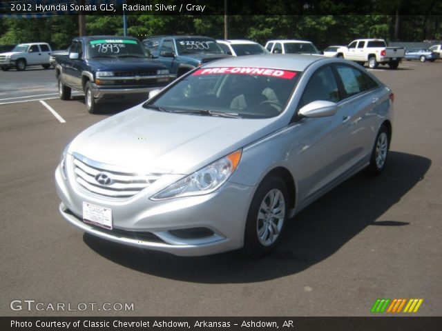 2012 Hyundai Sonata GLS in Radiant Silver