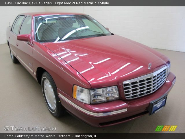 1998 Cadillac DeVille Sedan in Light Medici Red Metallic