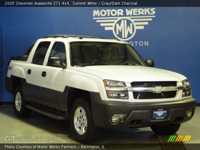2005 Chevrolet Avalanche Z71 4x4 in Summit White
