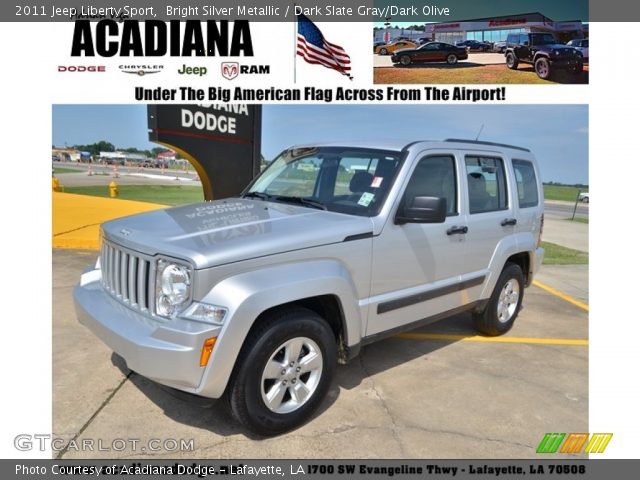 2011 Jeep Liberty Sport in Bright Silver Metallic
