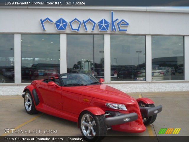 1999 Plymouth Prowler Roadster in Red