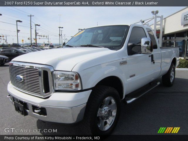 2007 Ford F250 Super Duty Lariat SuperCab 4x4 in Oxford White Clearcoat