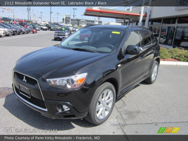 2012 Mitsubishi Outlander Sport SE in Labrador Black