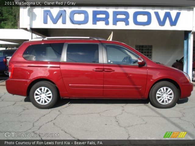 2011 Kia Sedona LX in Claret Red