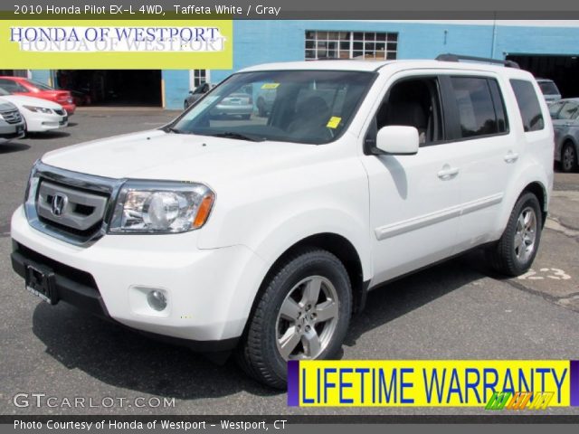 2010 Honda Pilot EX-L 4WD in Taffeta White