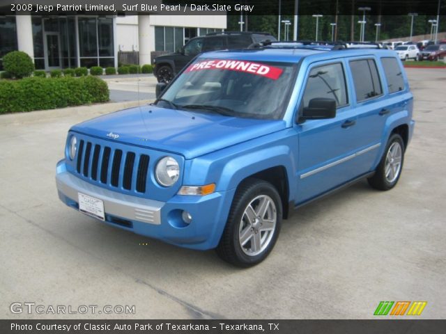 2008 Jeep Patriot Limited in Surf Blue Pearl