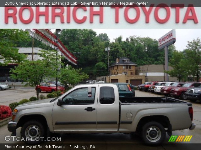 2006 Chevrolet Colorado Extended Cab in Silver Birch Metallic