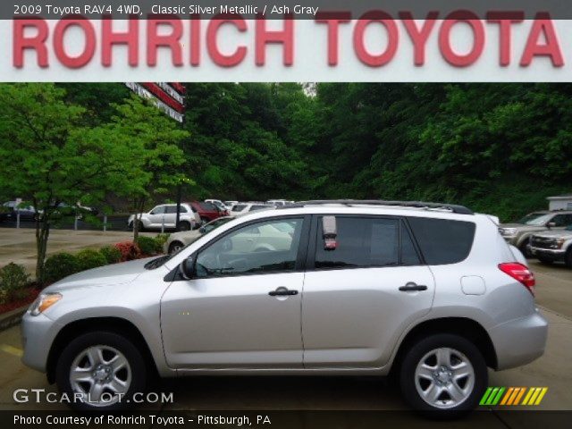 2009 Toyota RAV4 4WD in Classic Silver Metallic