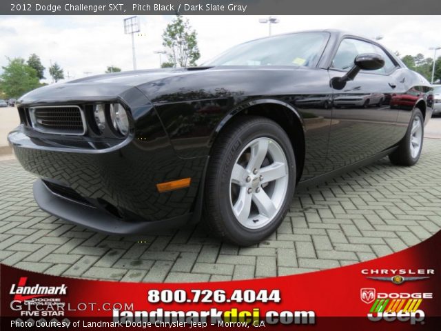 2012 Dodge Challenger SXT in Pitch Black