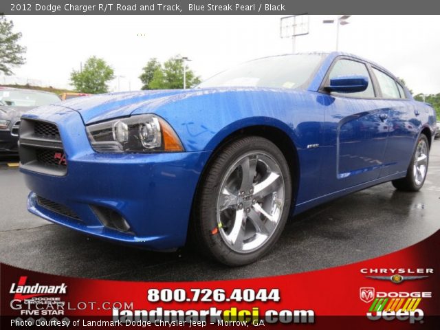 2012 Dodge Charger R/T Road and Track in Blue Streak Pearl