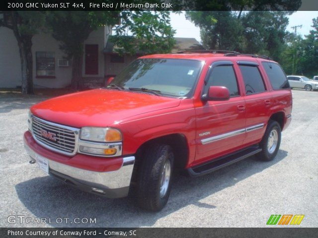 2000 GMC Yukon SLT 4x4 in Fire Red